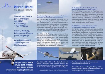 Martin Wezel Flugzeugtechnik