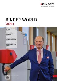 BINDER-WORLD Katalog 2021