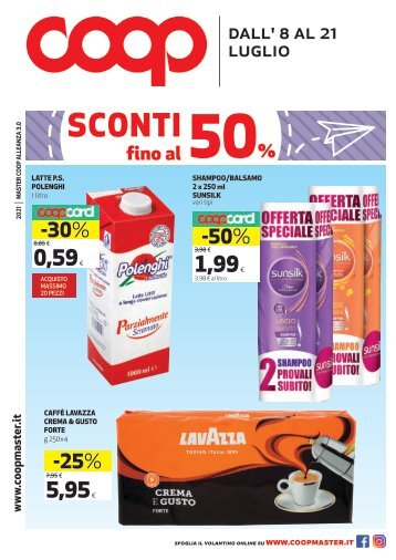 volantino coop 8 luglio 2021