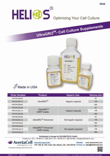 UltraGro:  Product Overview