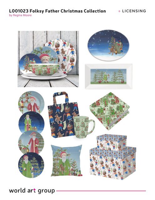 2021 v2 World Art Group Licensing Holiday Catalog