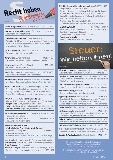 Oberkasseler Observer 07/2021