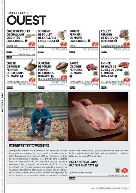 Gamme locale Transgourmet | Ouest