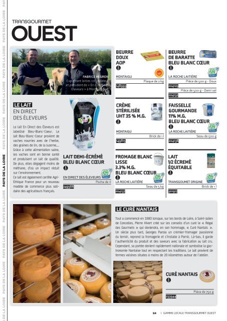 Gamme locale Transgourmet | Ouest
