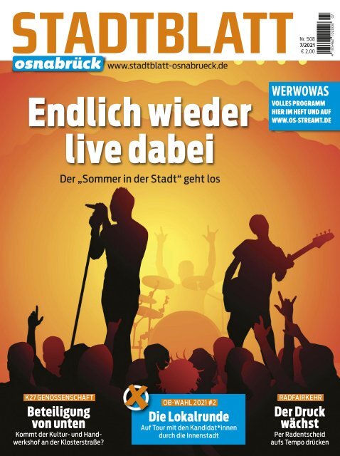 STADTBLATT Juli 2021