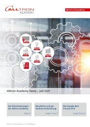 Alltron Academy Schulungen 