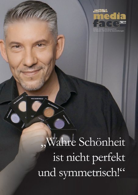 Yves Stöckli Unternehmer des Monats YVES STÖCKLI MakeUp - Orhideal Titelstory November 2021