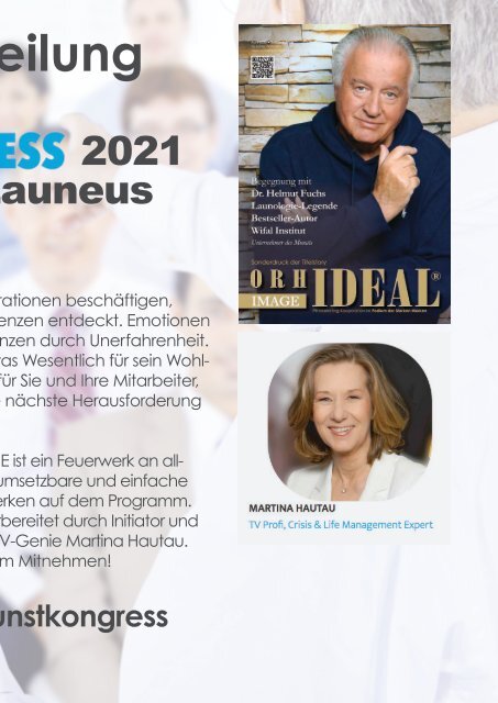 Yves Stöckli Unternehmer des Monats YVES STÖCKLI MakeUp - Orhideal Titelstory November 2021