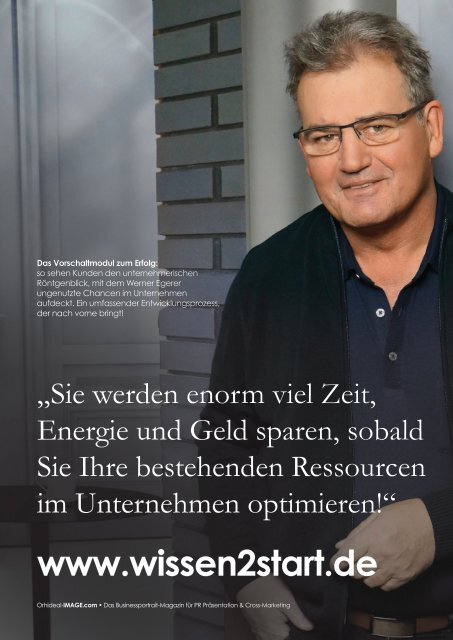 Yves Stöckli Unternehmer des Monats YVES STÖCKLI MakeUp - Orhideal Titelstory November 2021