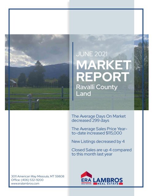 Ravalli County Land Report June 2021