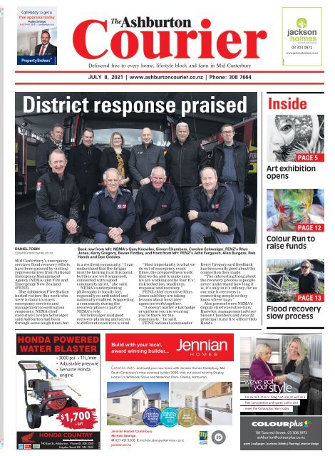 Ashburton Courier: July 08, 2021