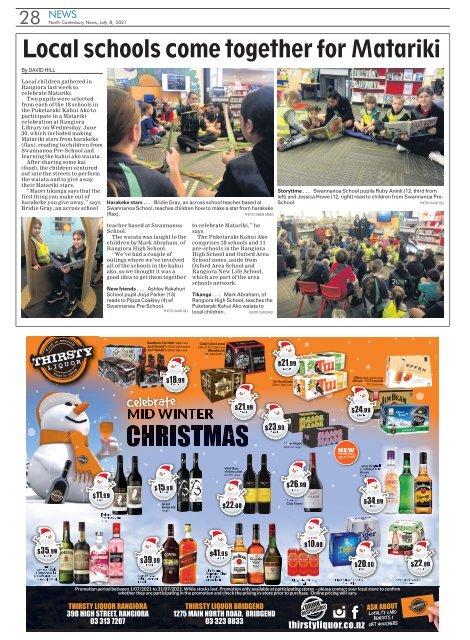 North Canterbury News: July 08, 2021