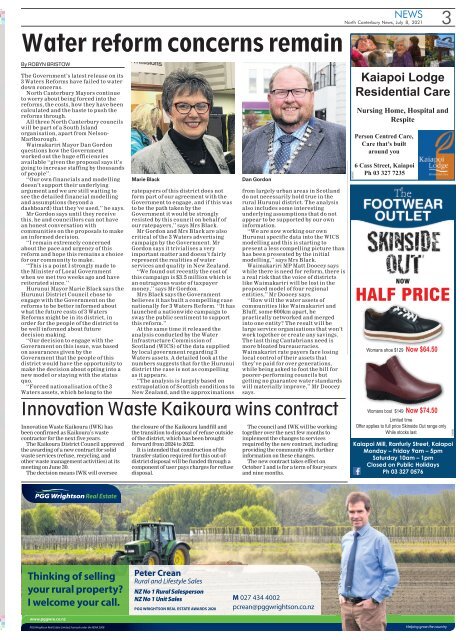 North Canterbury News: July 08, 2021