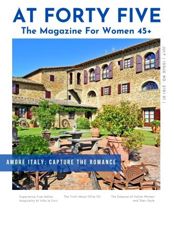 Amore Italy: Capture The Romance AT FORTY FIVE Magazine Issue 2021 01 