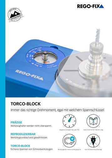 TORCO-BLOCK Flyer GERMAN