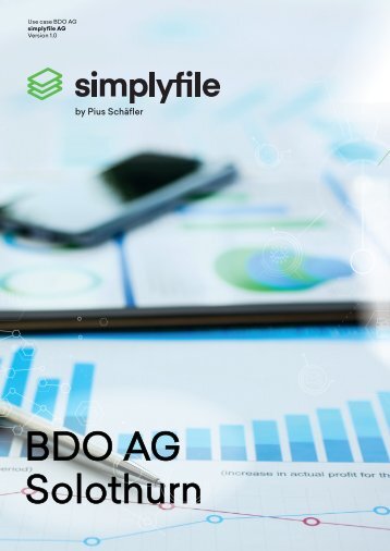 Use case BDO AG, Solothurn