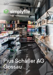 Use case Pius Schäfler AG, Gossau