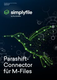Parashift Connector für M-Files