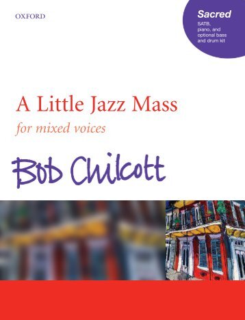 Chilcott - A Little Jazz Mass (SATB)