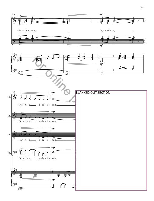 Chilcott - A Little Jazz Mass (SATB)