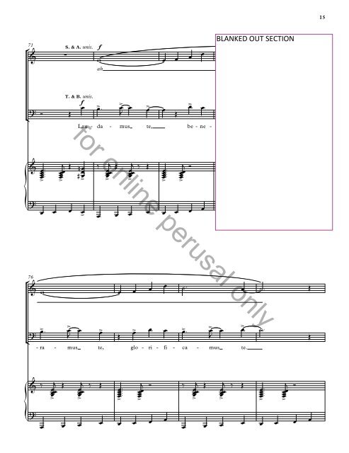 Chilcott - A Little Jazz Mass (SATB)