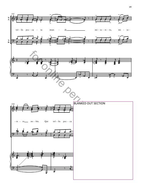 Chilcott - A Little Jazz Mass (SATB)