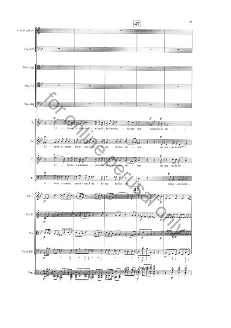 Michael Finnissy - Completion of the Requiem KV 626 by W. A. Mozart and F. X. Süssmayr (Full score)