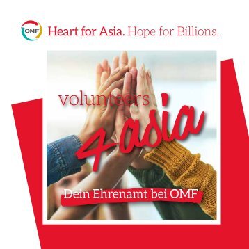 Volunteers4Asia - Dein Ehrenamt bei OMF