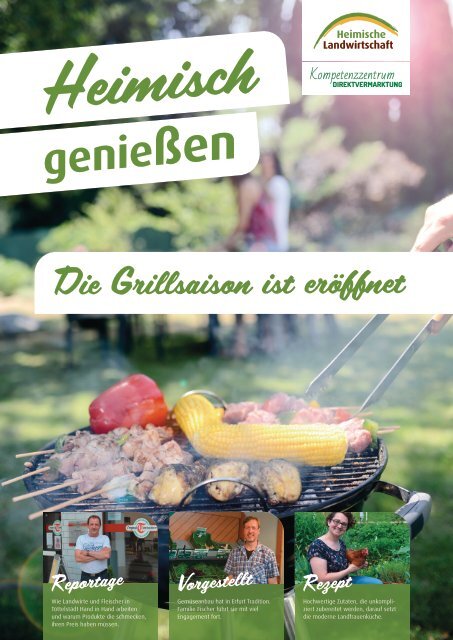 Heimisch genießen | Die Grillsaison ist eröffnet