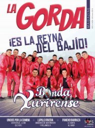 La Gorda Magazine Año 4 Edición Número 38 Enero 2018 Portada: Banda Yurirense
