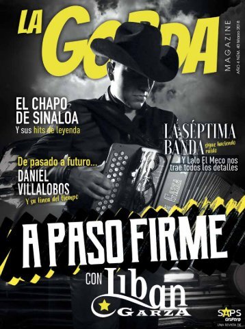 La Gorda Magazine Año 4 Edición Número 40 Febrero 2018 Portada Liban Garza