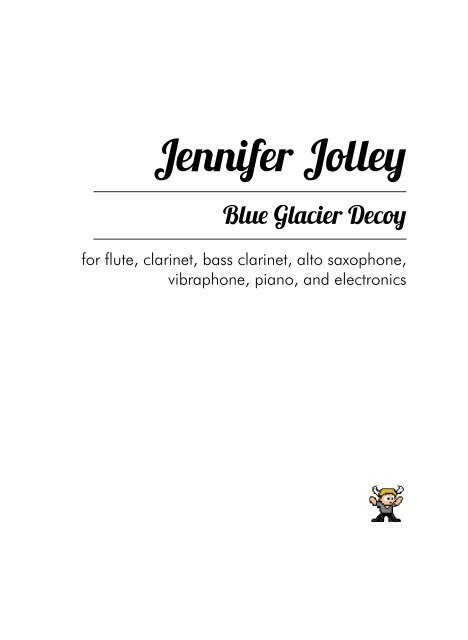 Blue Glacier Decoy (2018)