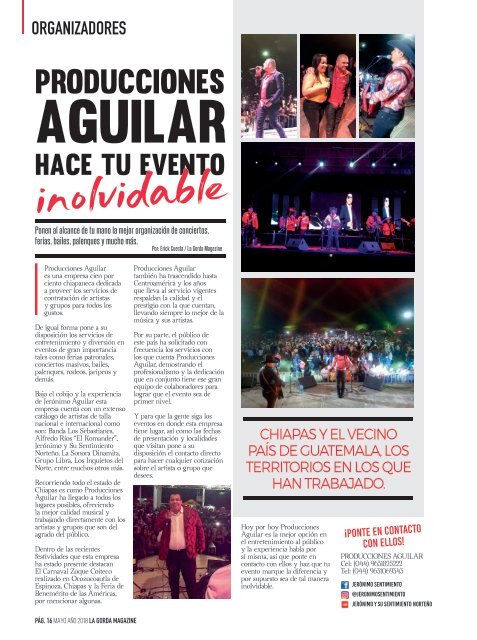La Gorda Magazine Año 4 Edición Número 42 Mayo 2018 Portada Los Kassino De Chucho Pinto