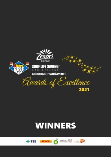 Gisborne/Tairāwhiti Awards of Excellence Winners Booklet