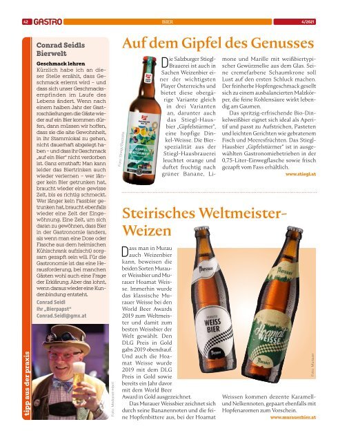 GASTRO das Fachmagazin 04/21