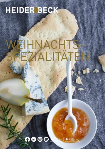 Heiderbeck Weihnachtskatalog 2021