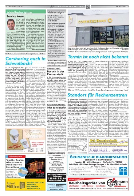 Schwalbacher Zeitung