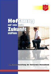 Hoffnung Zukunft - Die Heilsarmee