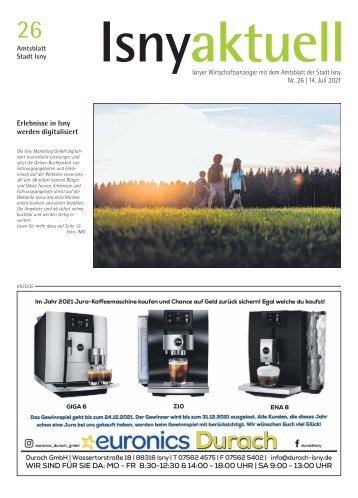 Isny Aktuell 14.07.2021