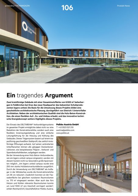 architektur FACHMAGAZIN Ausgabe 5 2021