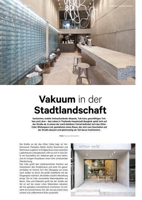 architektur FACHMAGAZIN Ausgabe 5 2021