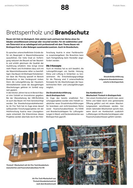 architektur FACHMAGAZIN Ausgabe 5 2021