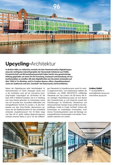 architektur FACHMAGAZIN Ausgabe 5 2021