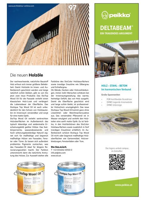 architektur FACHMAGAZIN Ausgabe 5 2021