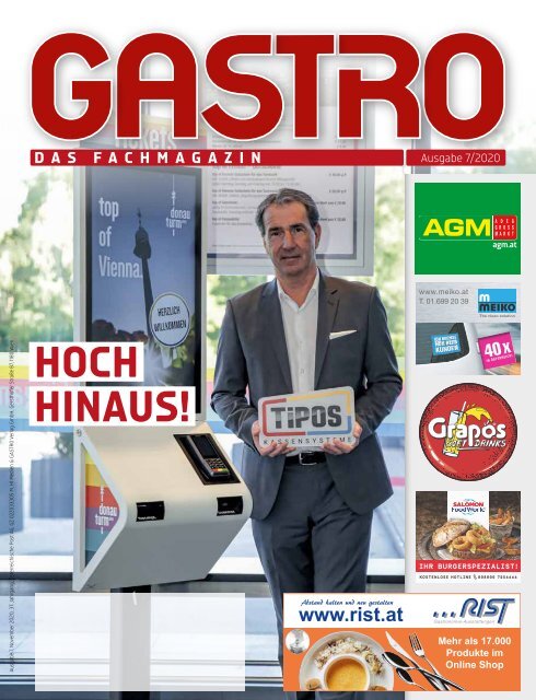 GASTRO das Fachmagazin 07/20
