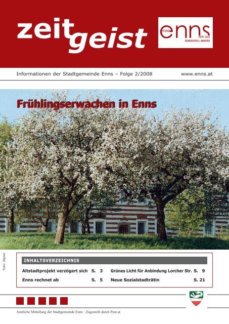 Gemeindezeitung Mai 2008 (0 bytes) - Enns