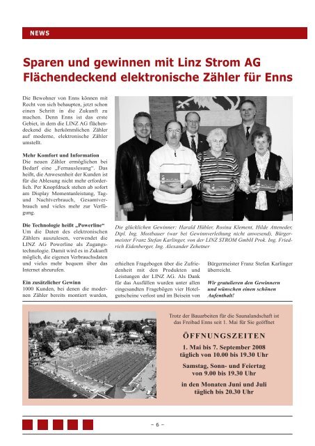 Gemeindezeitung Mai 2008 (0 bytes) - Enns