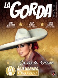 La Gorda Magazine Año 4 Edición Número 46 Septiembre 2018 Portada: Alejandra Orozco