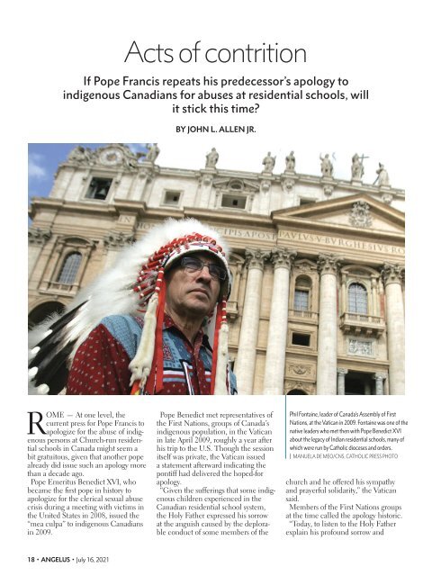 Angelus News | July 16, 2021 | Vol. 6 No. 14