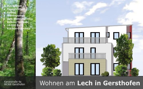 Wohnen am Lech in Gersthofen - ABI Immobilien GmbH